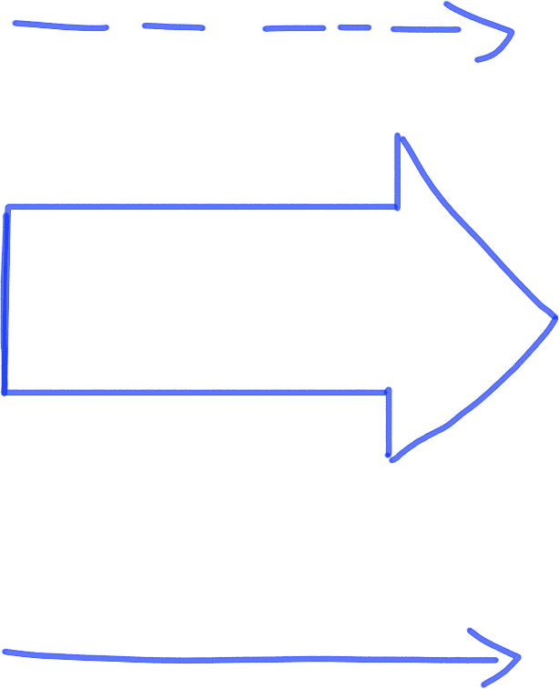 An arrow