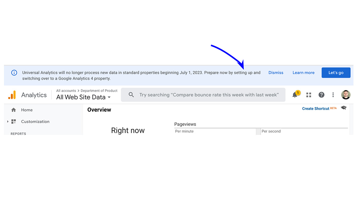 parallel access of Google Analytics