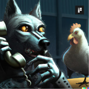 AI wolf